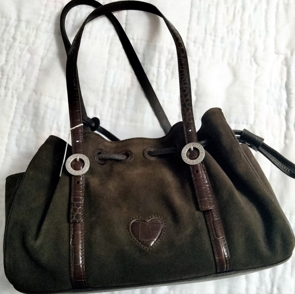 Brighton Chocolate Brown Cinnabar Handbag (Smaller Version of Cinlaire) - Picture 3 of 16